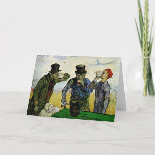 Cartão Os Bebedores por Vincent van Gogh