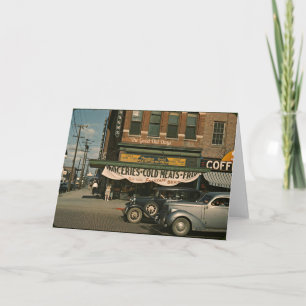 Cartão Os Bons Velhos Dias