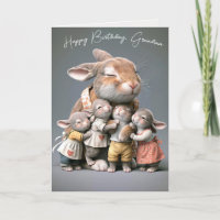 Os Bunnies de Aniversário da Vovó