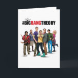 Cartão Os Caracteres Teóricos do Big Bang<br><div class="desc">Este gráfico mostra todos os seus personagens favoritos da Teoria do Big Bang.</div>