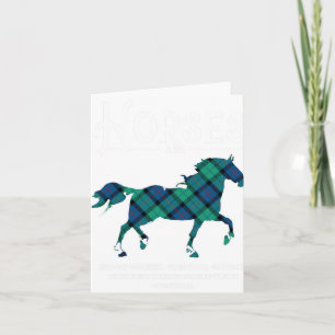 Cartão Os Cavalos São Espantosos - Cavalo De Raiva