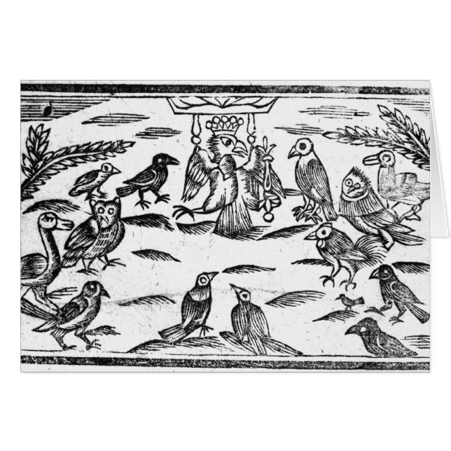 Cartão Os Choristers arborizados ou a harmonia dos (Frente Horizontal)