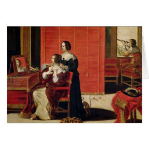 Cartão Os cinco sentidos - vista