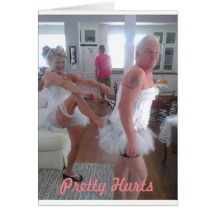 Cartão Os danos bonito