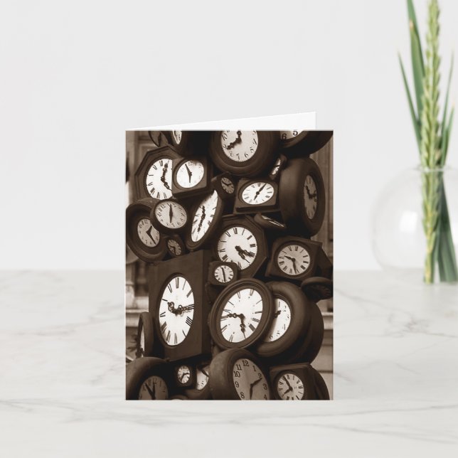 Cartão Os desaparecidos que retros você carda não o viram (Frente)