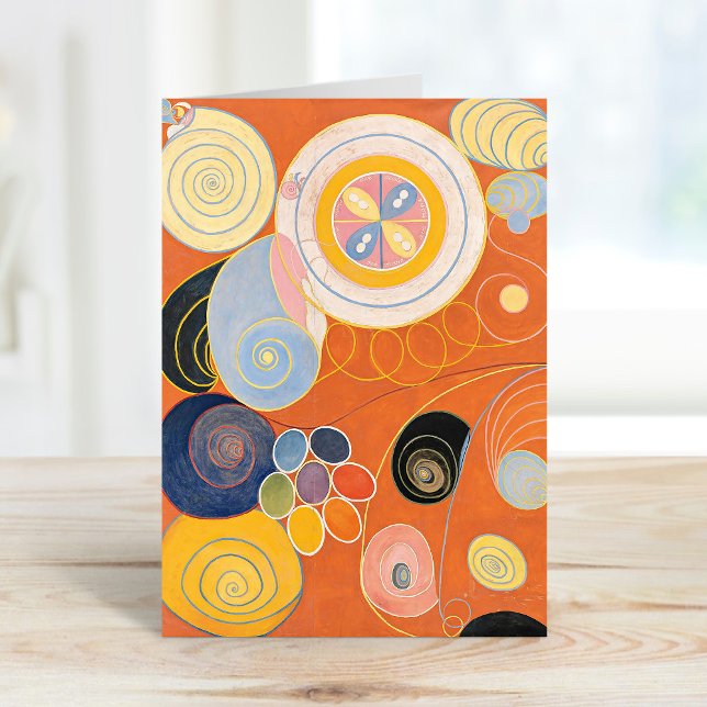 Cartão Os Dez Maiores N. º 3 | Hilma af Klint (Criador carregado)