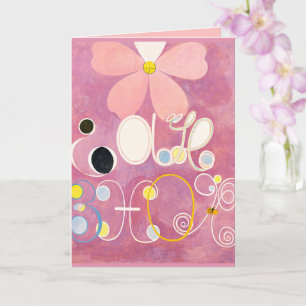 Cartão Os Dez Maiores, No 5, Adulthood, Hilma af Klint