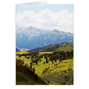 Cartão Os Dolomites