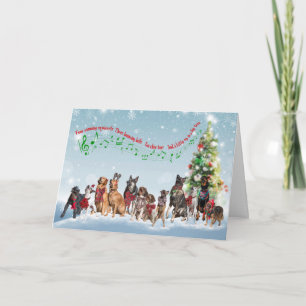 Cartão Os Doze Cães do Natal