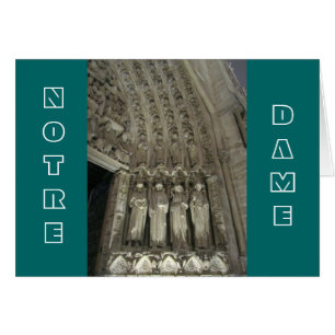Cartão Os Estatutos da Notre Dame
