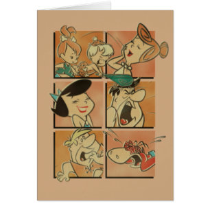 Cartão Os Flintstones & os Rubbles dos Flintstones