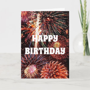 CARTÃO OS FOGOS NÃO SÃO SUFICIENTES PARA DIZER ANIVERSÁRI