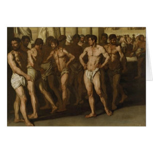 Cartão Os gladiadores