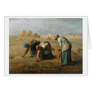 Cartão Os Gleaners, 1857