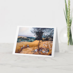 Cartão Os Harvesters, Pieter Bruegel