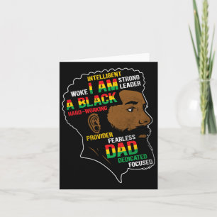 Cartão Os Homens do Dia de os pais Negro do Dia da Indepe