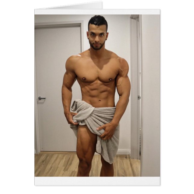 Cartão Os melhores Hunks no Planeta! Hora Da Igualdade! (Frente)