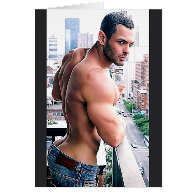 Cartão Os melhores Hunks no Planeta! Hora Da Igualdade! (Frente)