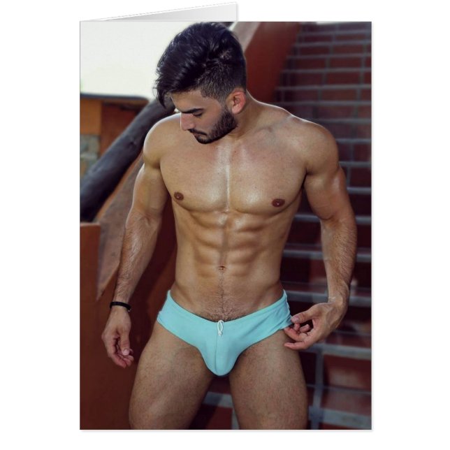 Cartão Os melhores Hunks no Planeta! Hora Da Igualdade! (Frente)