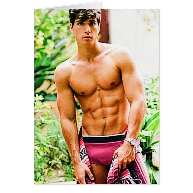 Cartão Os melhores Hunks no Planeta! Hora Da Igualdade! (Frente)