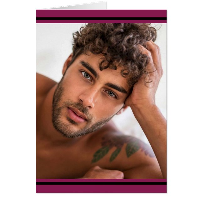 Cartão Os melhores Hunks no Planeta! Hora Da Igualdade! (Frente)