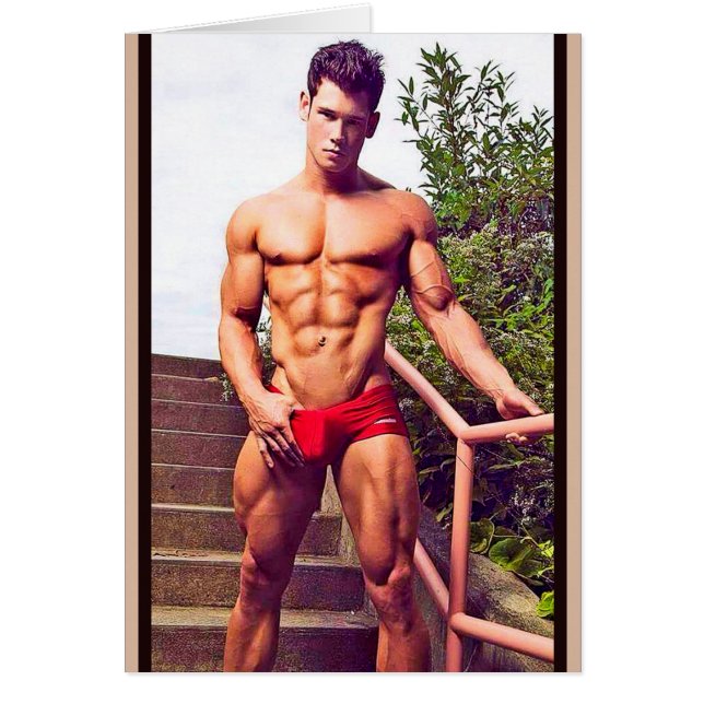 Cartão Os melhores Hunks no Planeta! Hora Da Igualdade! (Frente)