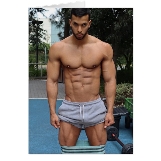 Cartão Os melhores Hunks no Planeta! Hora Da Igualdade! (Frente)