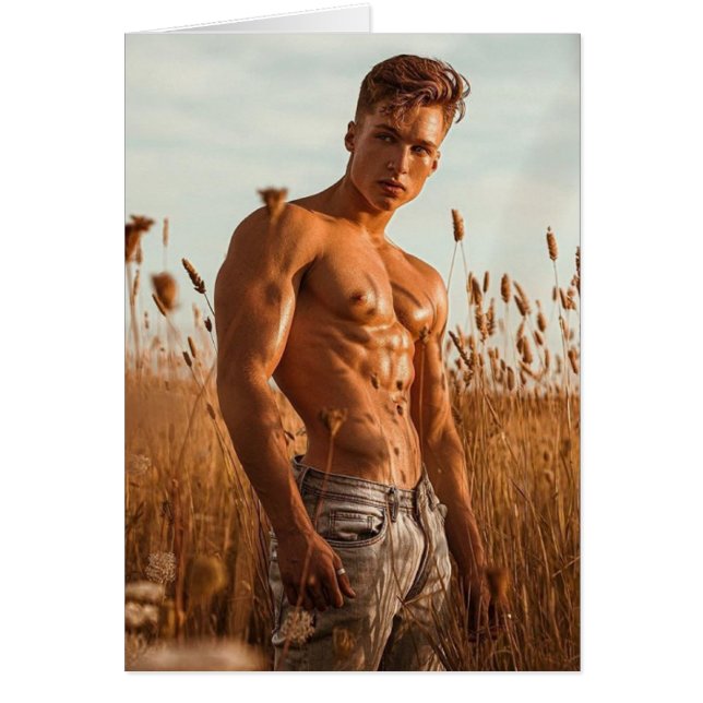 Cartão Os melhores Hunks no Planeta! Hora Da Igualdade! (Frente)