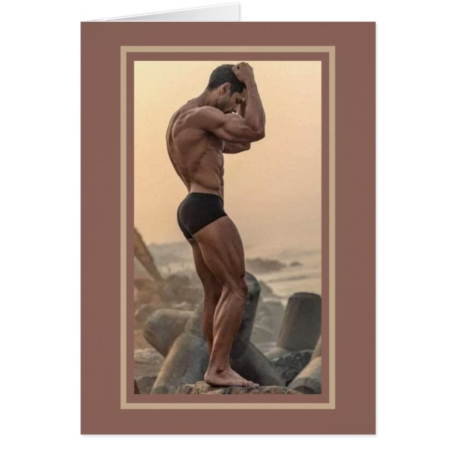 Cartão Os melhores Hunks no Planeta! Hora Da Igualdade! (Frente)