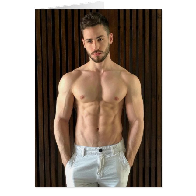 Cartão Os melhores Hunks no Planeta! Hora Da Igualdade! (Frente)