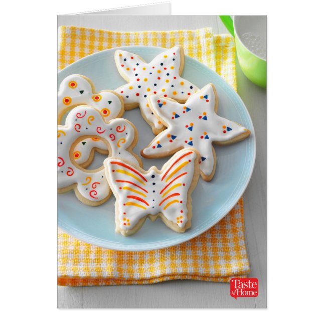 Cartão Os Melhores-Nunca biscoitos de açúcar (Frente)