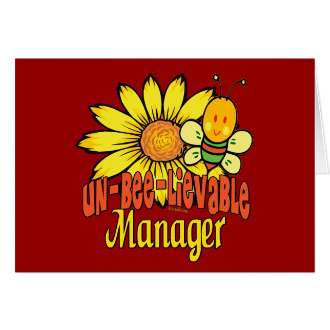 Cartão Os melhores presentes do chefe (Frente Horizontal)