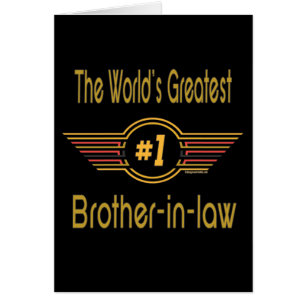 Cartão Os melhores presentes do cunhado