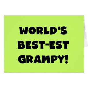 Cartão Os melhores presentes gananciosos do mundo do text