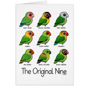 Cartão Os nove originais