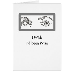 Cartão Os Olhos Dizem Que É Tudo Coleção