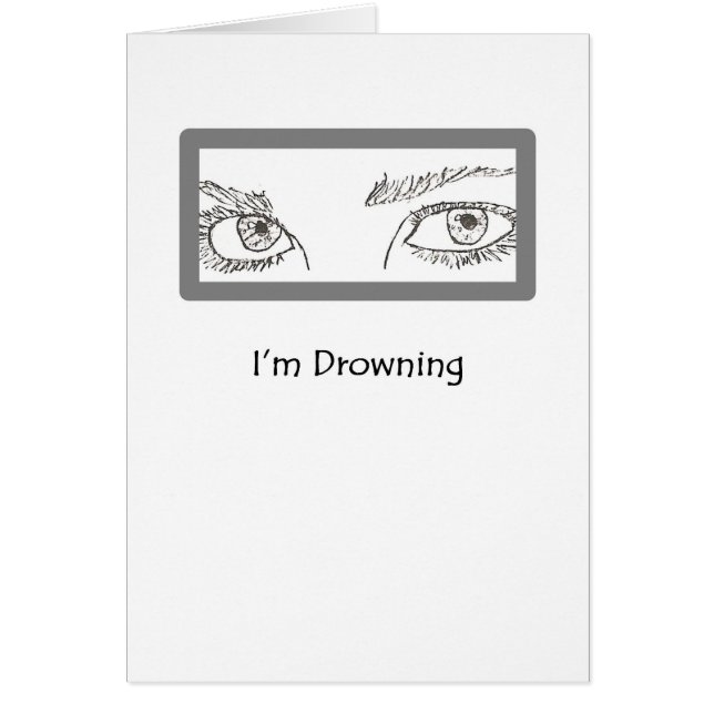 Cartão Os Olhos Dizem Que É Tudo Coleção (Frente)