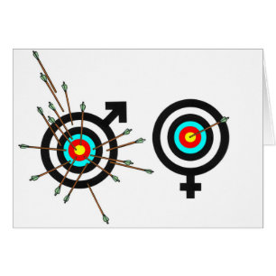 Cartão Os opostos atraem