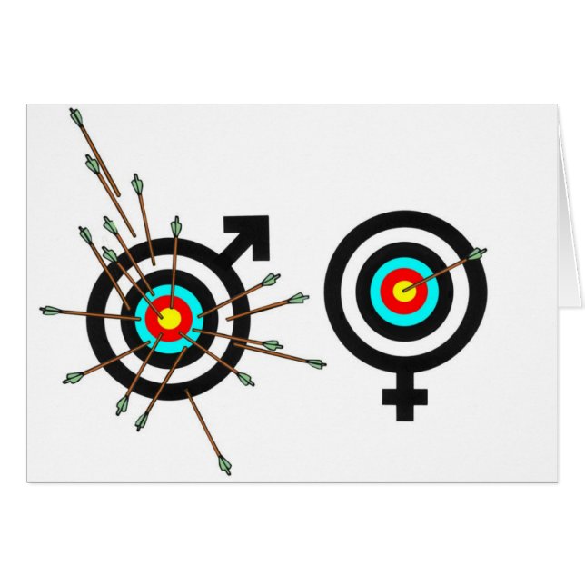 Cartão Os opostos atraem (Frente Horizontal)