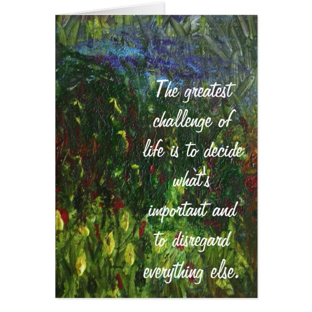 Cartão Os pântanos (Frente)