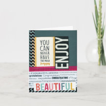 Os parabéns Enjoy dobraram 4 x 5,6