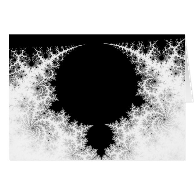 Cartão Os pinhos (Frente Horizontal)