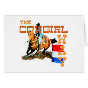 Cartão Os presentes da maneira da vaqueira