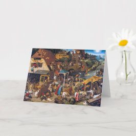 Cartão Os Provérbios Neerlandeses | Pieter Bruegel, o Vel