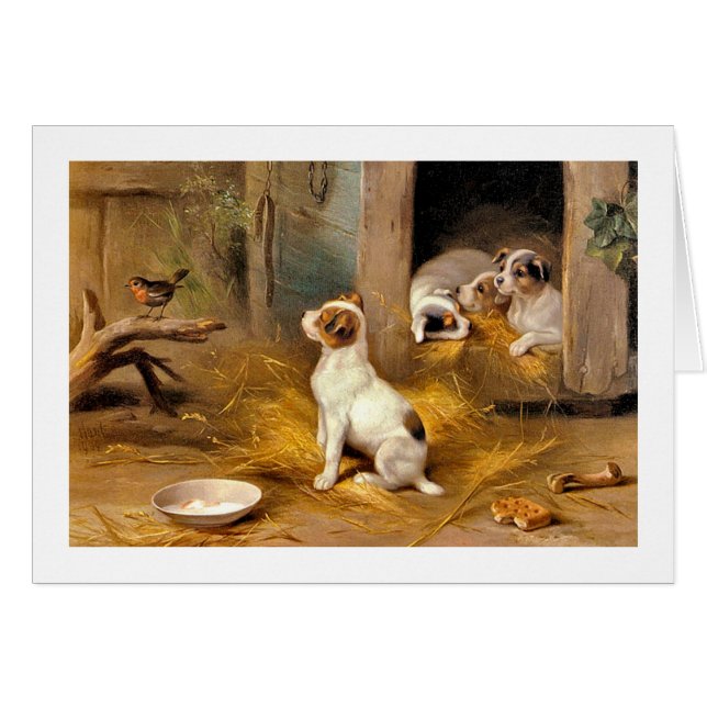 Cartão Os Puppies (Frente Horizontal)