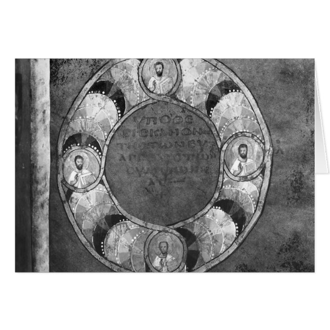 Cartão Os quatro evangelistas (Frente Horizontal)