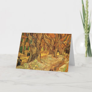 Cartão Os Reparadores de Estradas por Vincent van Gogh