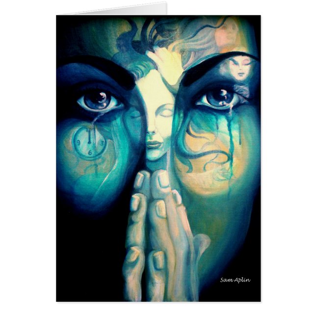 Cartão Os sonhos em que eu sou dyin (Frente)