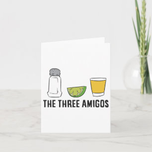 Cartão Os Três Amigos Cinco De Mayo Tequila Salt E Li