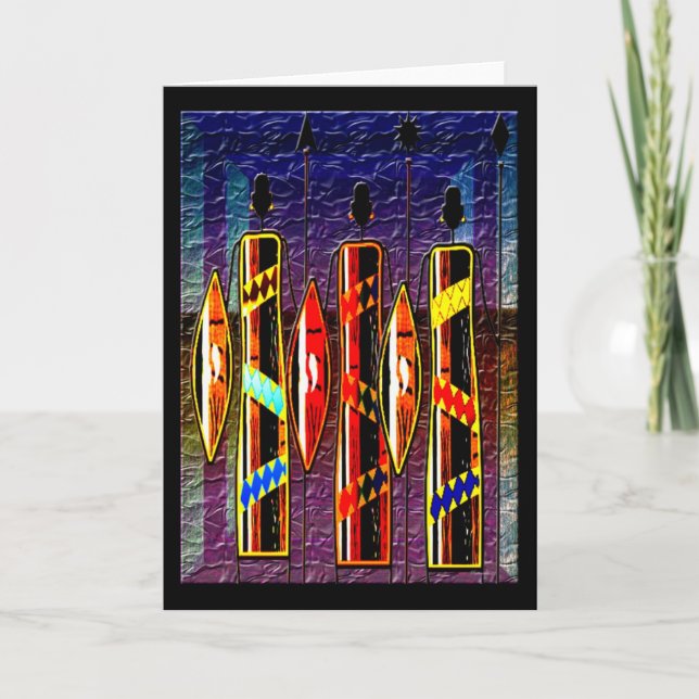 Cartão Os Três Reis Magos (Frente)